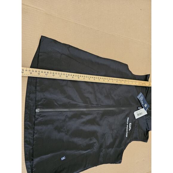 Cutter & Buck Charter Eco Vest Full-Zip Men’s Vest Size Medium Black (Logo) - Picture 8 of 14